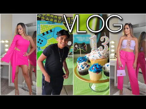 Creating Barbie Content + My Son's 13th Birthday | VLOG