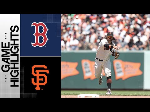 Red Sox vs. Giants Game Highlights (7/30/23) | MLB Highlights video clip