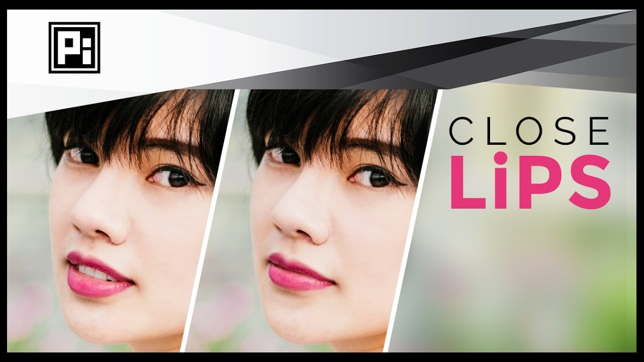 How to Close Lips in Photoshop