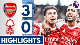 🔴Arsenal vs Nottingham Forest (3-0) Extended HIGHLIGHTS | Zubimendi 2x & Gyökeres GOALS
