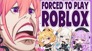 HELD HOSTAGE AND FORCED TO PLAY ROBLOX AGAINST MY WILL BY MY OWN GENMA