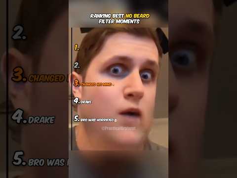 Ranking Best No Beard Filter Moments 😂