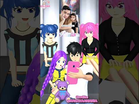 Huntrix Recreates Tiktok Trend #sakuraschoolsimulator #ytshorts #mobilegame #trendingshorts