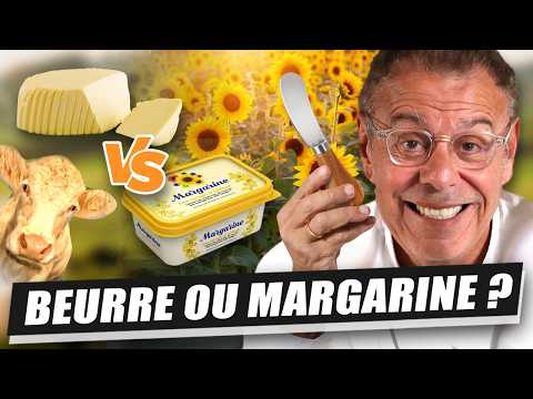 BEURRE SALÉ, BEURRE DOUX, BEURRE ALLÉGÉ ou MARGARINE ? Le choix qui fait la différence