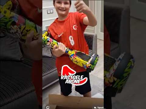 ABONEME HOVERBOARD GÖNDERDİM!