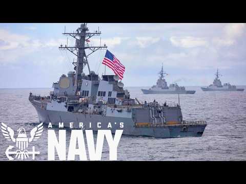 US Navy. Large-scale NATO naval exercise in the Atlantic Ocean.