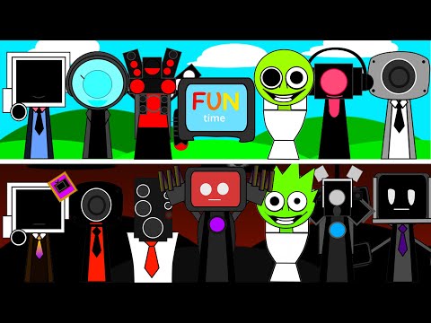 Incredibox Sprunki Skibidi Toilet Normal Version!