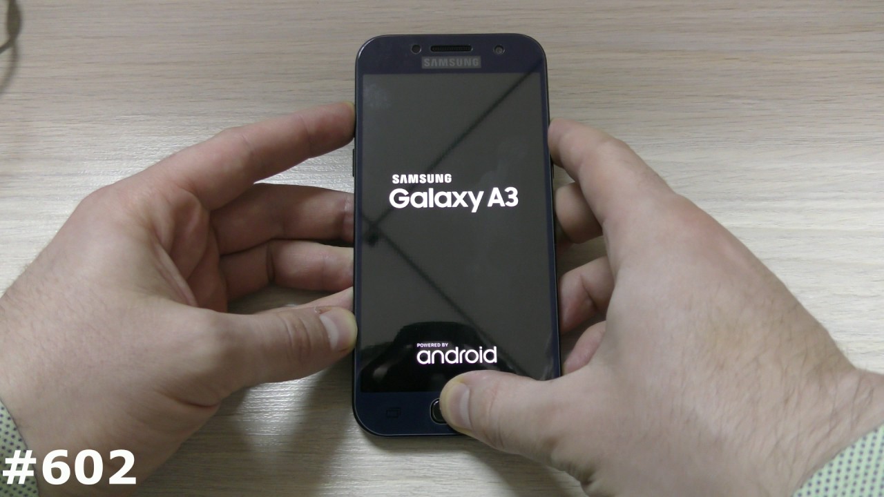 Hard Reset Samsung Galaxy A3 2017 (A3 SM-A320F A5 A520F A7 A720F)