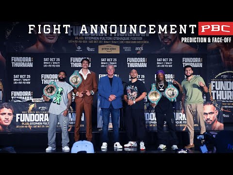 Thurman vs Fundora and Fulton vs Foster face off, predict fight outcome