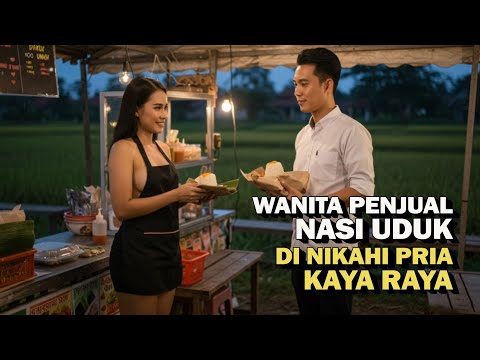 WANITA PENJUAL NASI UDUK INI BERHASIL TAKLUKAN PRIA TAMPAN KAYA RAYA