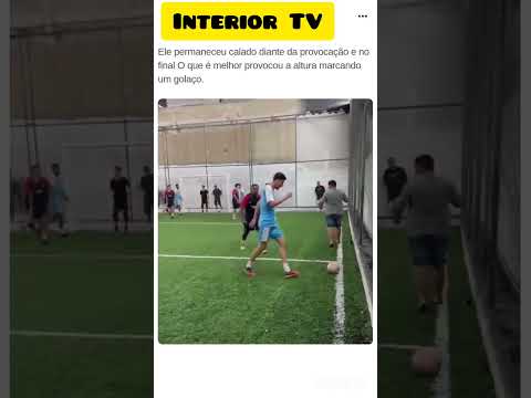 Quem realmente sabe jogar futebol dá resposta a altura