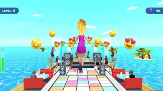 Giant Girl run mobile games gameplay | satisfying mobile games part 2