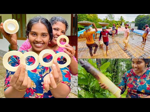 Home 🏠 പുതിയ വീടിന്റെ വാർപ്പ് ദിവസം 😍 കവിയുടെ മൂളംതണ്ടിൽ കനില റെഡി