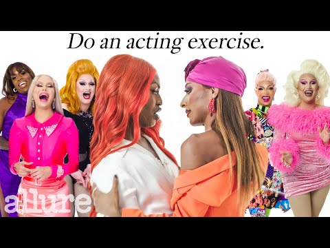RuPaul's Drag Race All Stars Try 9 Things They've Never Done Before | Allure