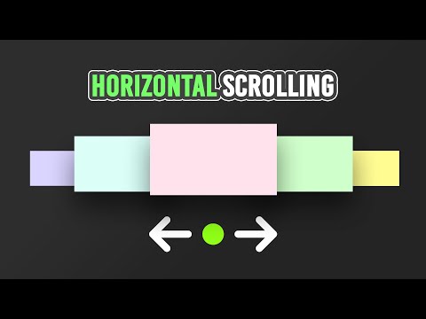 Horizontal Page Scroll using Vanilla Javascript