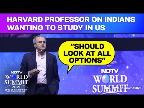Harvard Professor On Indians Wanting To Study In US: "Should Look At All Options"