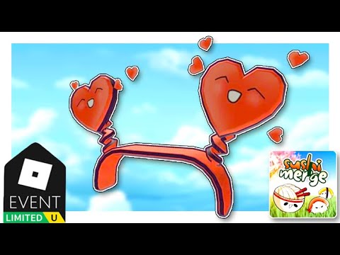 How to Get HEARTY BOUNCE BOPPERS in SUSHI MERGE! in ROBLOX ✔