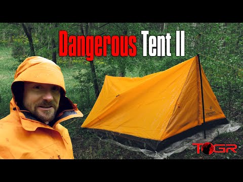 Another Dangerous Cheap Tent - Stansport Scout Tent Test Night Review
