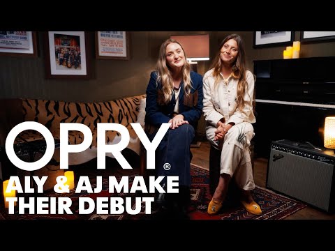 Aly & AJ Make Their Opry Debut!