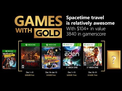 Juegos con Gold Xbox One y Xbox 360 | Diciembre 2017