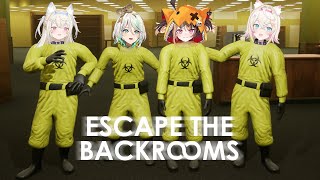 【ESCAPE THE BACKROOMS】me and my squad pull up lookin like this wyd (ba
