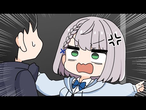 【手描き】早く牛丼取ってこいや！！【白銀ノエル/ホロライブ/切り抜き漫画】