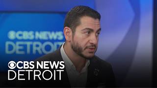 YouTube video thumbnail: Abdul El-Sayed Talks Running in Michigan's U.S. Senate Race