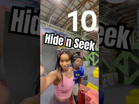 Hide N Seek Parkour 😆 #dontgetcaught #game #parkour  @jeminipowell