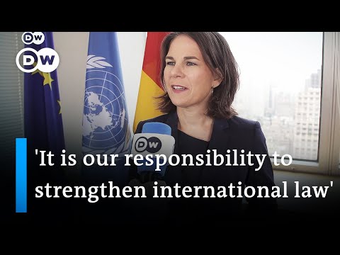 Baerbock says Germany has a duty to end Russian war crimes | DW News