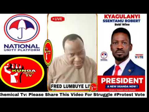 FRED LUMBUYE LIVE: MUSEVENI KAWEDEMU WETWOGERELA EBINTU BITABUSE TAWONA