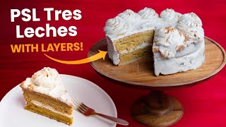 Pumpkin Spice Latte + Tres Leches = The Ultimate Fall Cake