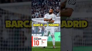 SIMULÉ #barcelona vs #realmadrid EN CADA TORNEO DEL MUNDO #fc26