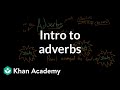 Exploring the Role of Adverbs in Grammar