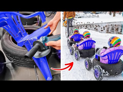 This Dad Built the Most Awesome Fun Ride Ever!