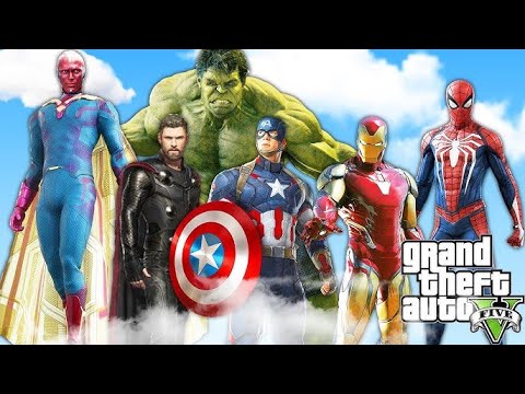 GTA 5 AVENGERS SAVING LOS SANTOS