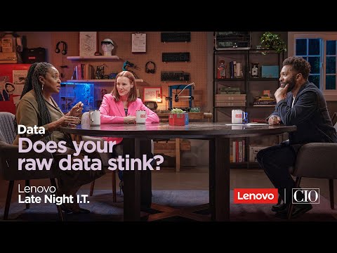 Lenovo Late Night I.T. Season 2 | Data: Does your raw data stink?