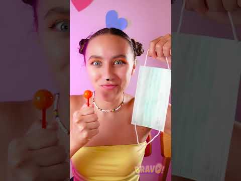 LOLLIPOP SECRET 😷🍭| Unusual Ways To Sneak Candies into Class