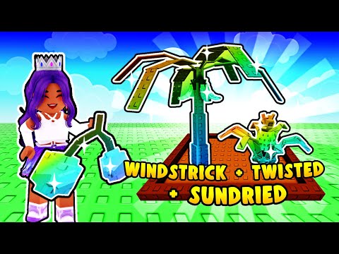 I Grew Every SUMMER MUTATION on SUMMER PLANTS in GROW A GARDEN!