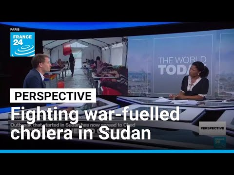 YouTube video thumbnail: Fighting war-Fuelled Cholera in Sudan: NGO Sounds Alarm on Lack of Funding