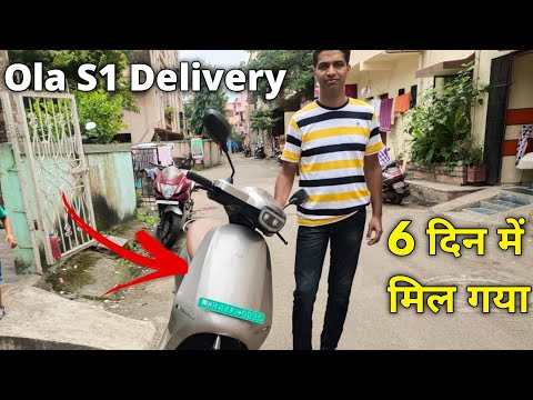 ⚡New Ola S1 Delivery | 6 दिन में मिल गया | ola electric scooter delivery update | Ride with mayur