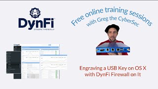 How to create a bootable USB key with DynFi Firewall from Mac OS X