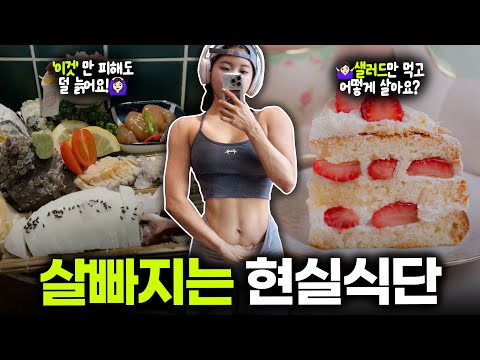 정말 현실적인데 살빠지는 식단