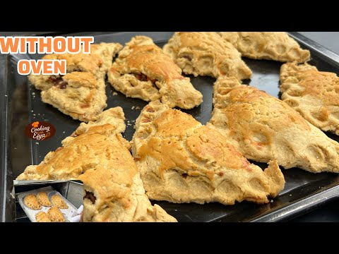 HOW TO BAKE GHANAIAN MEAT PIE WITHOUT OVEN | HOMEMADE FLAKY CORNED BEEF PIE 