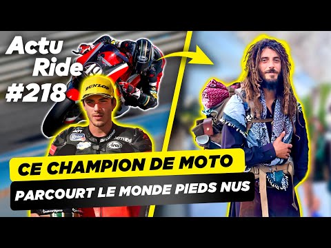 Un PRO de la moto fait le tour du monde PIEDS NUS ! Il fait du PARKOUR sur la TOUR EIFFEL !