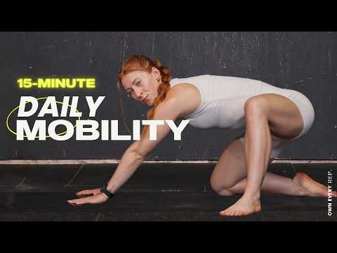 15 Min. Daily Mobility | BEST Gentle Routine For All Levels (No Equipment, w/ Modifications)