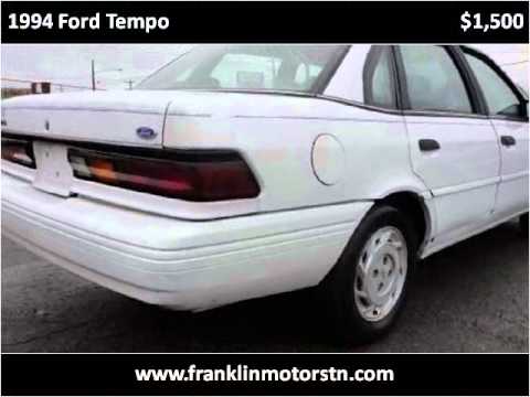 Ford tempo repair troubleshooting #6