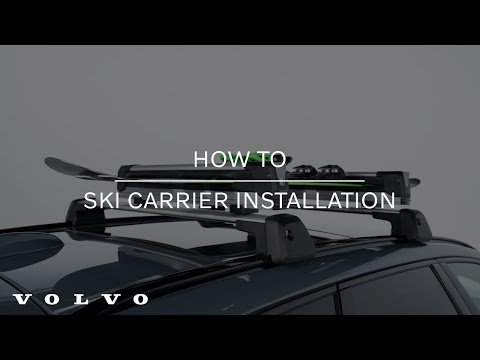 Volvo Accessories How To: Ski Carrier Installation