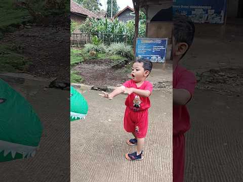 RAFA MELAWAN DINO SAMPE KABUR#trendingshorts #trendingshorts