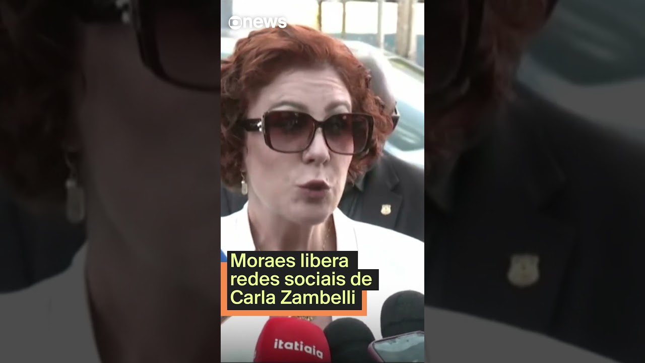 Moraes libera redes sociais de Carla Zambelli PL SP deputada está presa desde julho na Itália