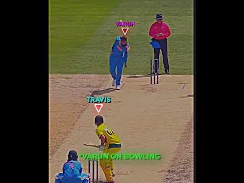 Varun Gets Travis Tulla☠️🔥 #cricket